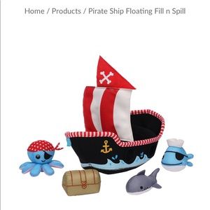 ⭐️SOLD⭐️ Manhattan toy bath pirate ship NWT